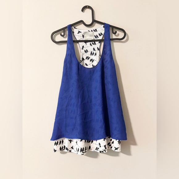 Maeve by Anthropologie summer double layers tank top - Picture 1 of 4
